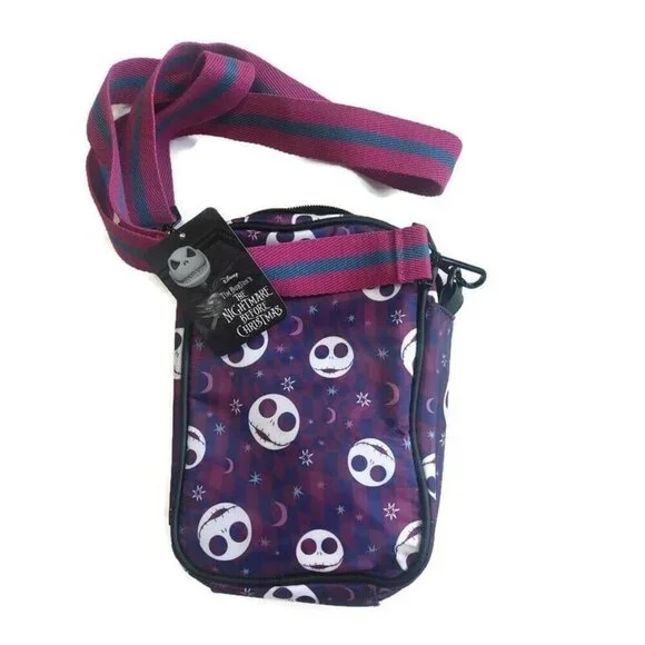 Bioworld Nightmare Before Christmas Womens Small Crossbody Bag Jack Skellington - Picture 4 of 5